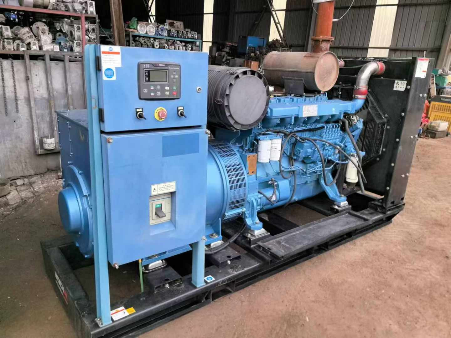合作500kW 柴油发电机组可带动设备功率的计算公式是什么?